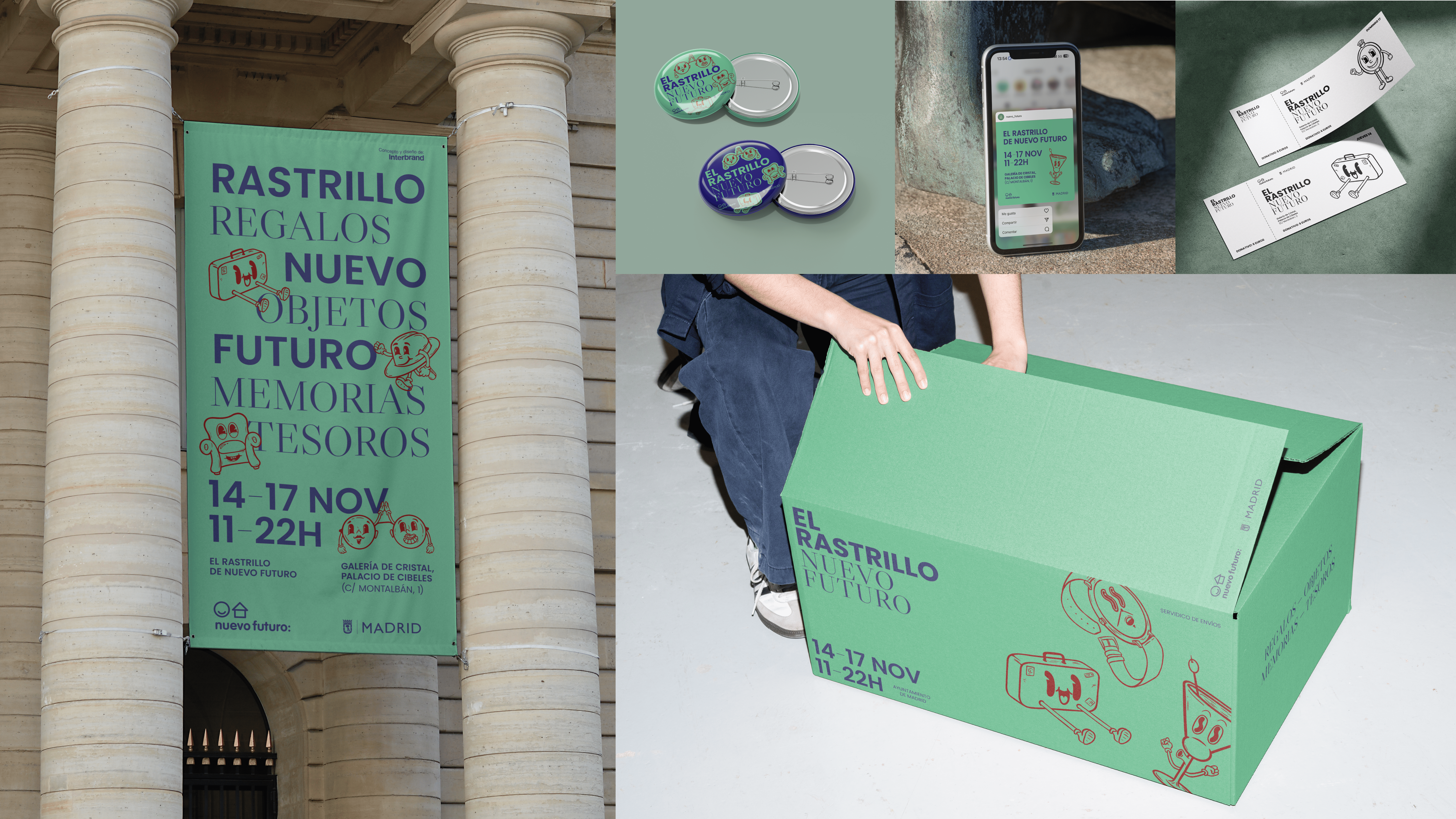 El Rastrillo — moodboard de campaña