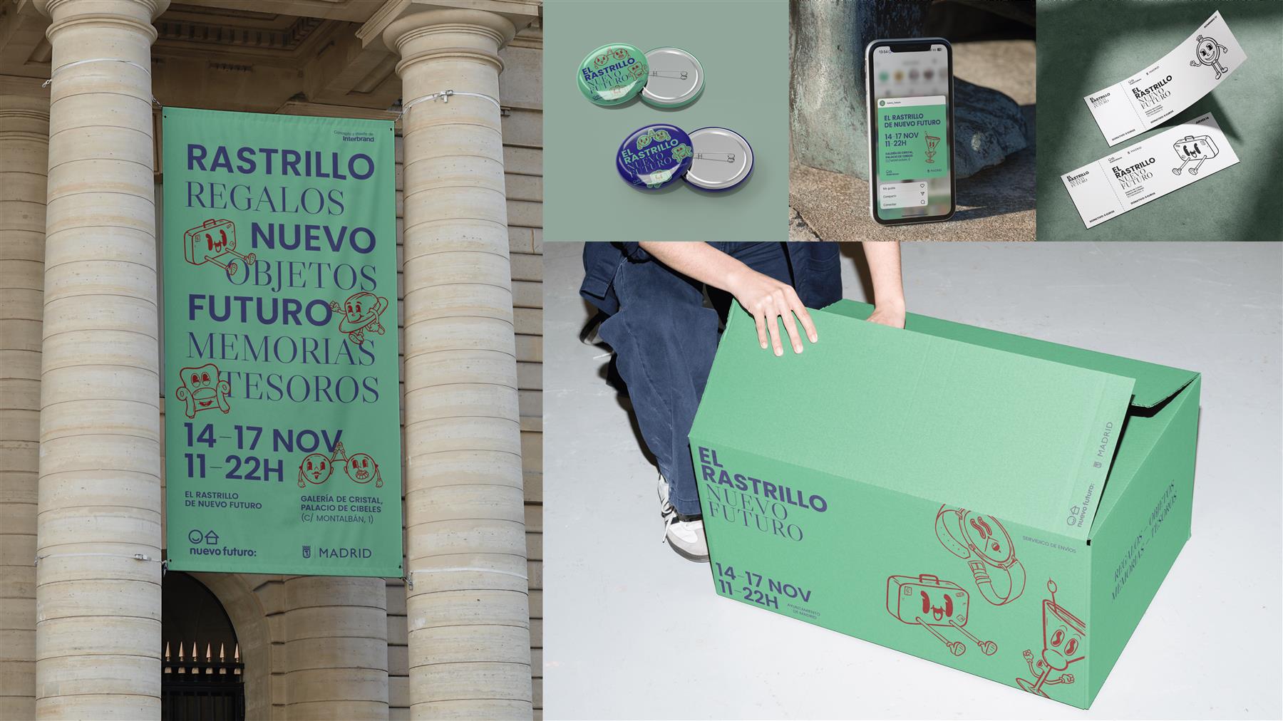 El Rastrillo — moodboard de campaña