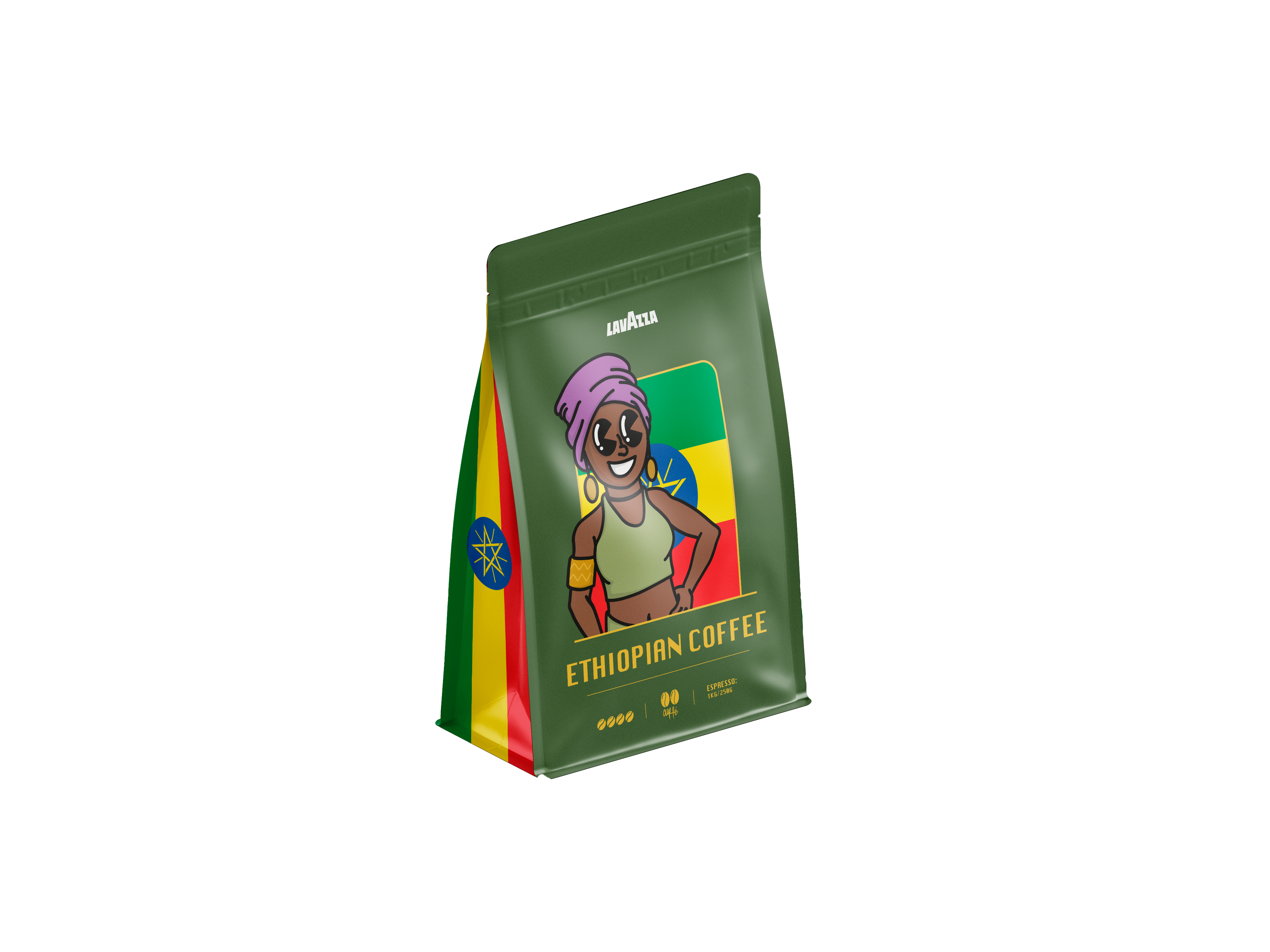 Coffee Rituals — pieza de packaging 2