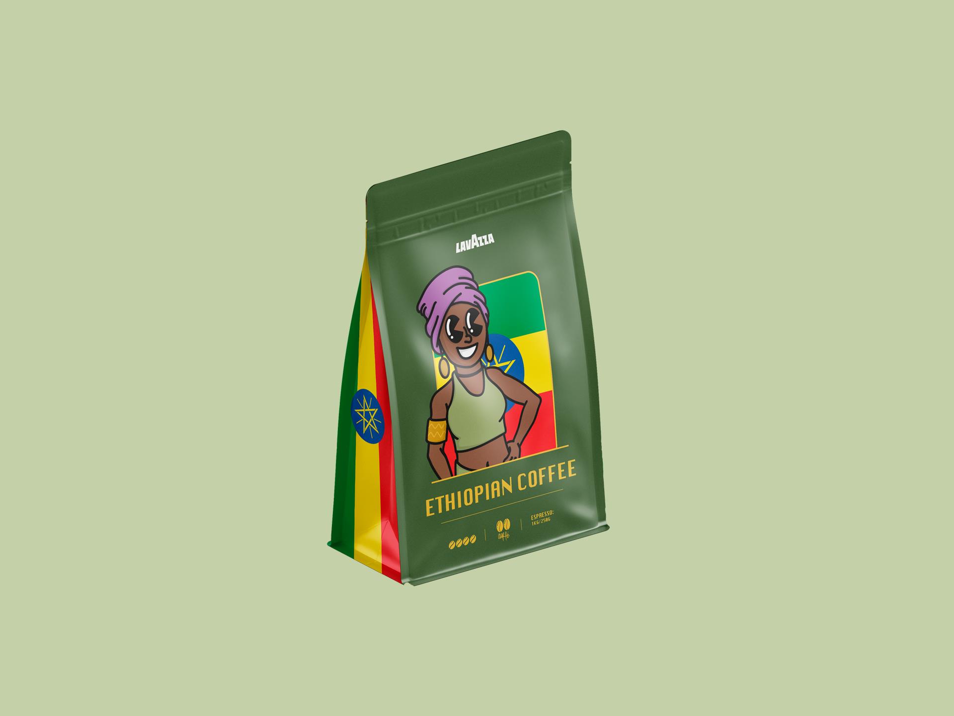 Coffee Rituals — pieza de packaging 2