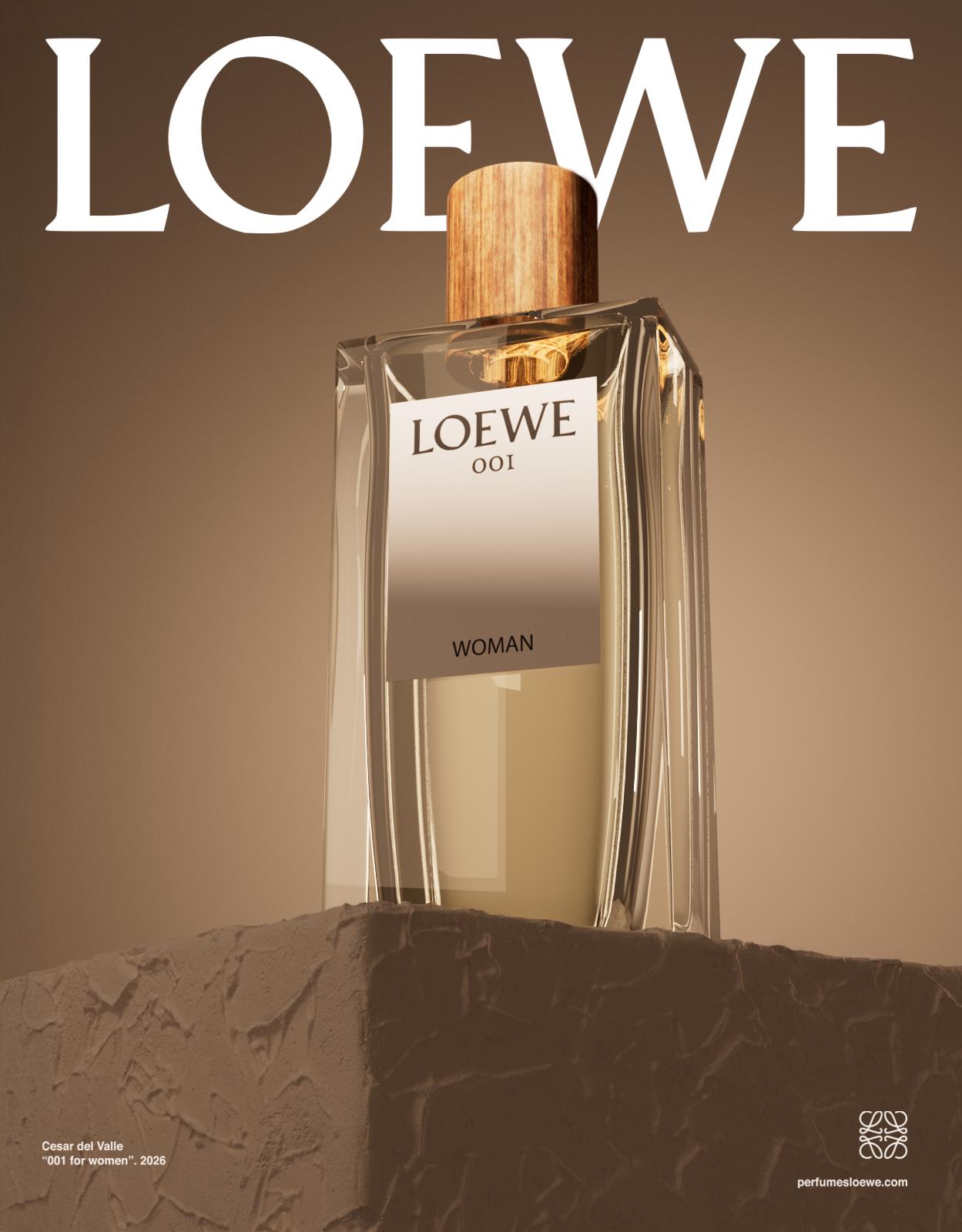 Loewe 001 — key visual de campaña 01