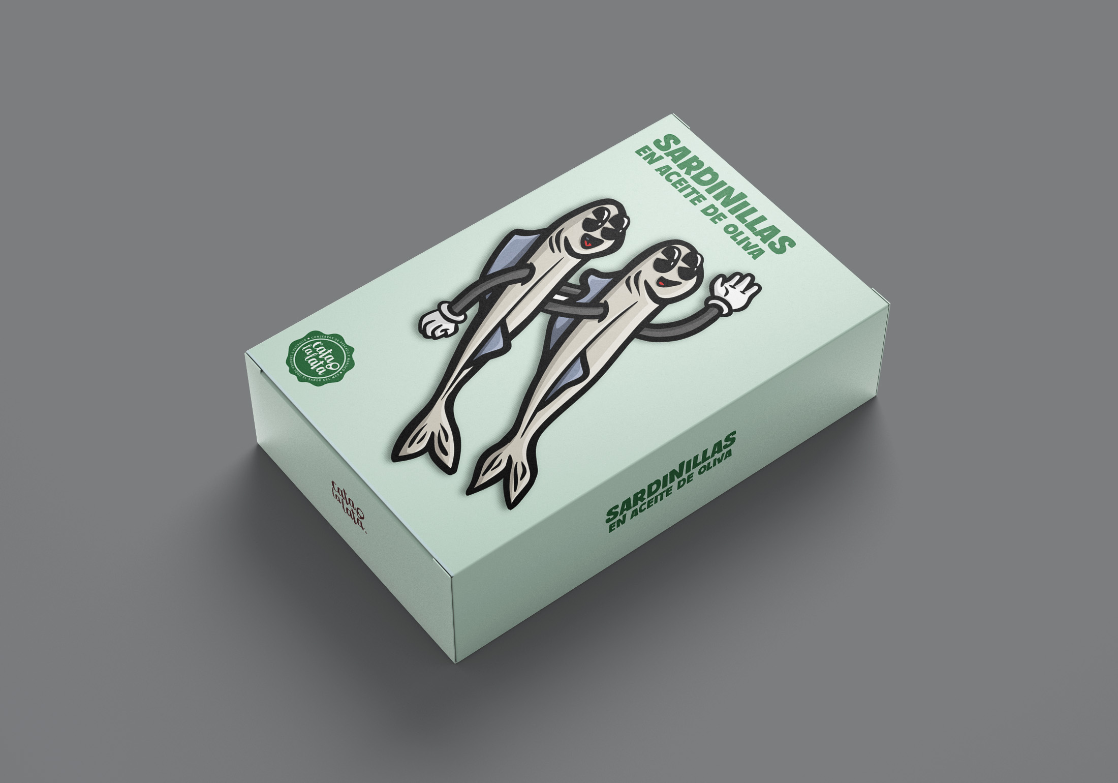 Catalalata — caja de Sardinillas en aceite de oliva