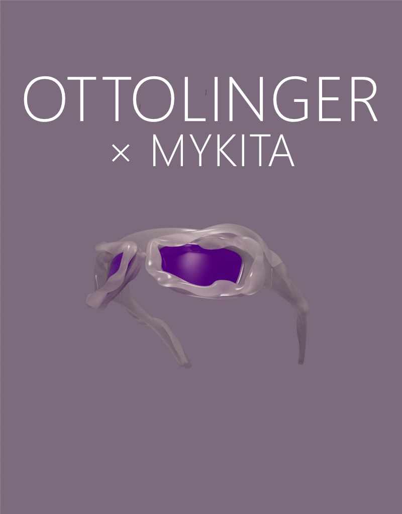 Ottolinger × Mykita — experimental 3D eyewear